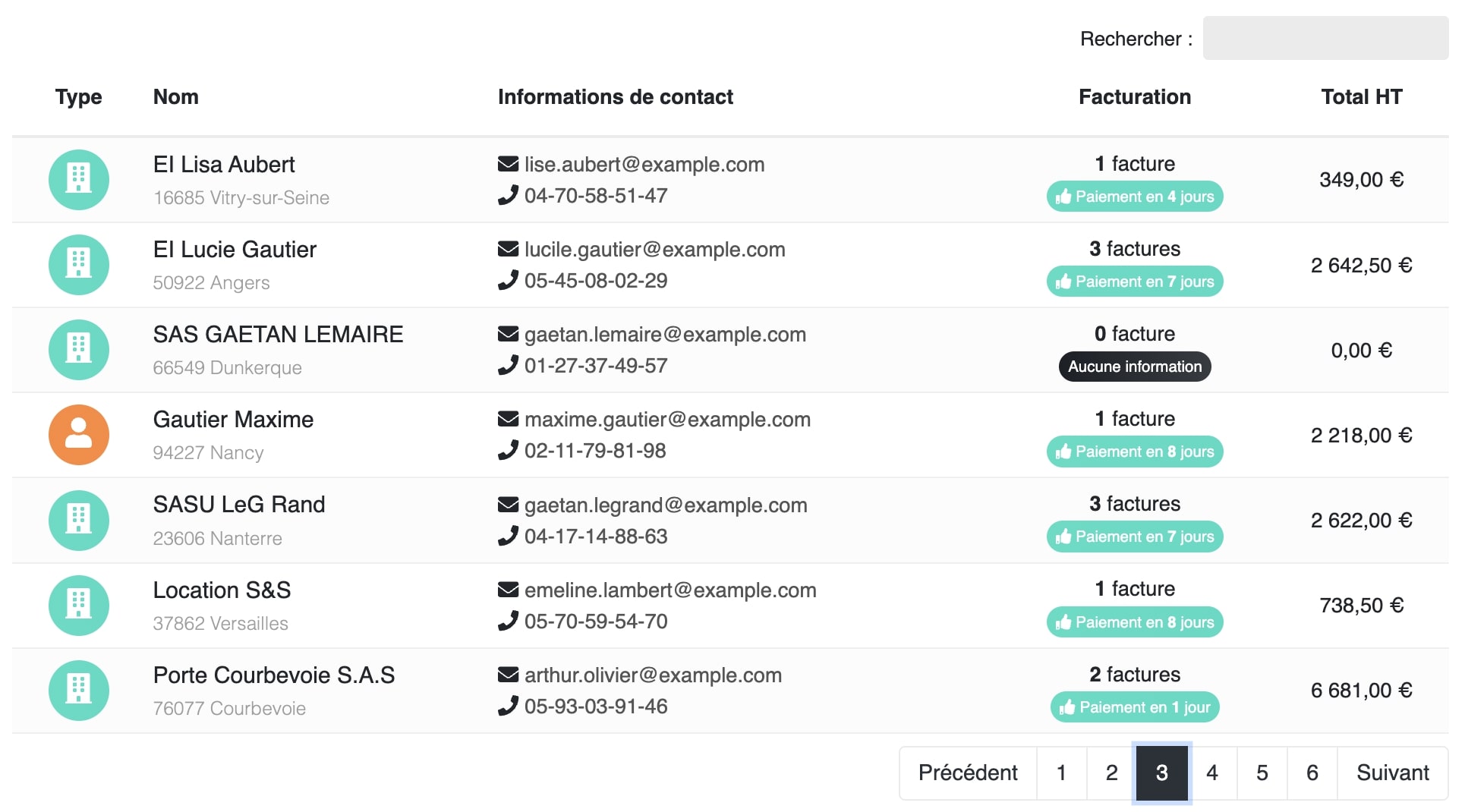 Calcul du délai de paiement