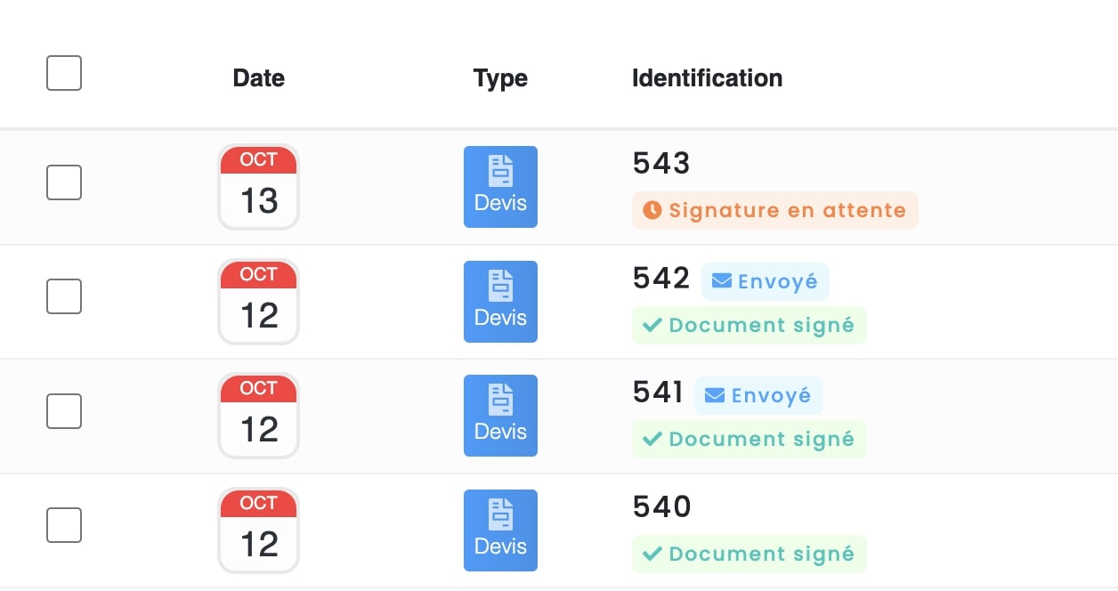 Processus de signature digitale manuscrite